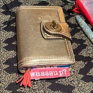Coach Turn Lock planner cover viral vintage